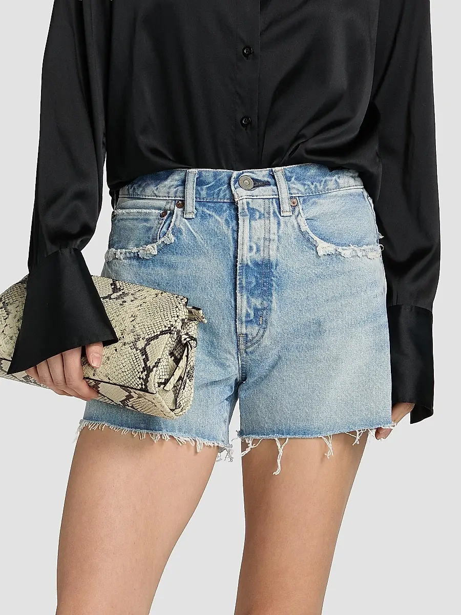 Moussy Vintage Women's Southborough Denim Shorts | Thumbnail 3