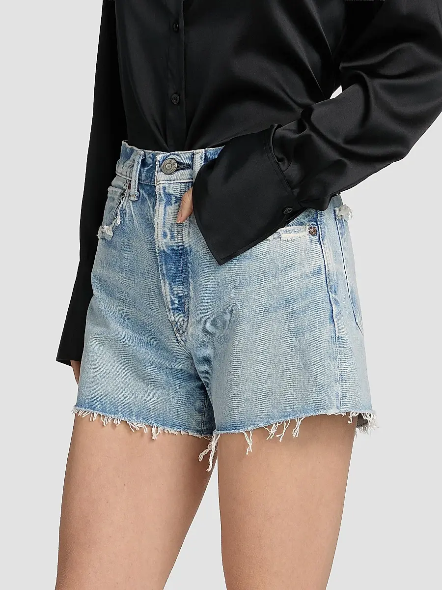 Moussy Vintage Women's Southborough Denim Shorts | Thumbnail 4