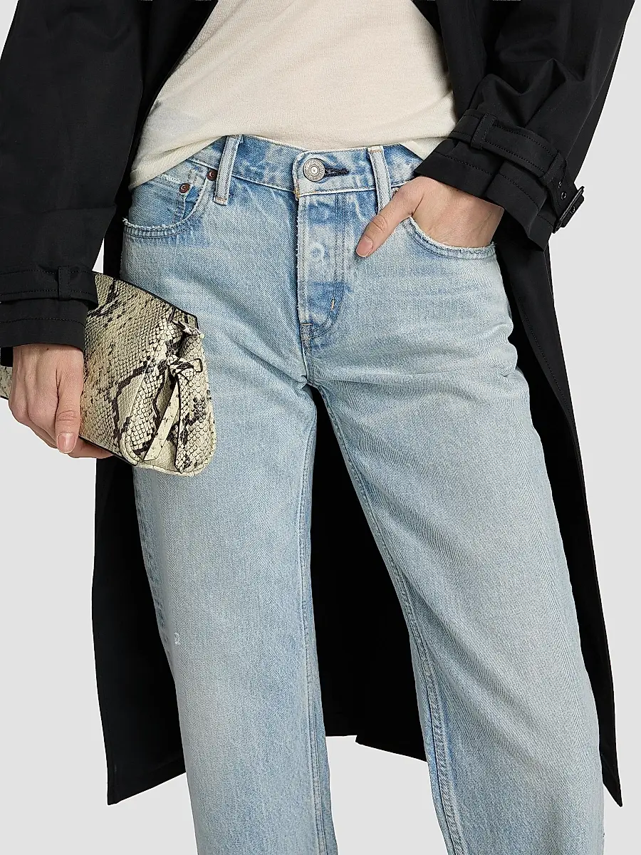 Moussy Vintage Women's Barrington Low-Rise Straight-Fit Jeans | Thumbnail 6