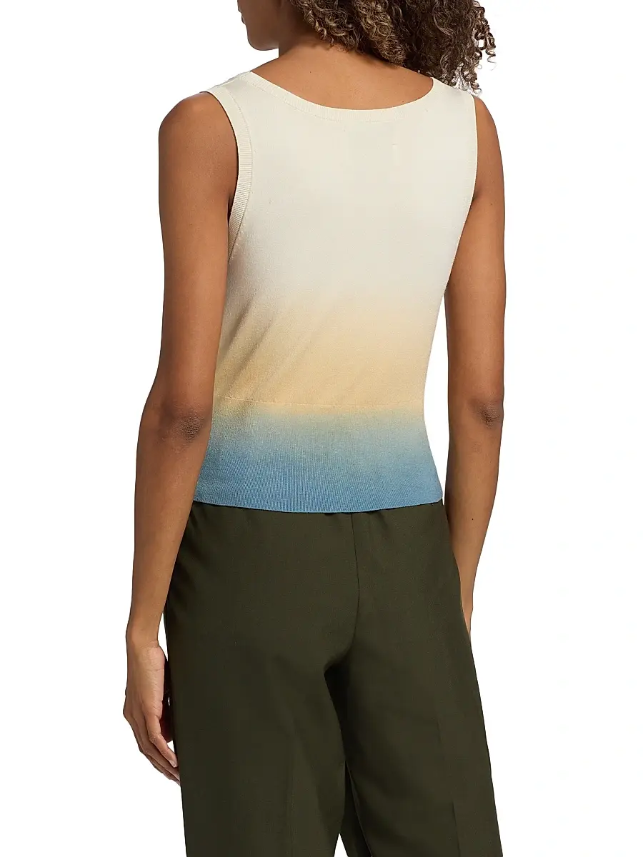 3.1 Phillip Lim Women's Ombré Knit Scoop Tank | Thumbnail 5 3.1 Phillip Lim Women's Ombré Knit Scoop Tank | Thumbnail 5