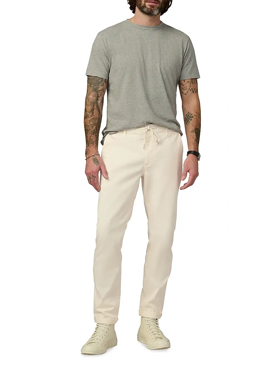 Joe's Jeans Men's The Laird Stretch Cotton Drawstring Pants | Thumbnail 2 Joe's Jeans Men's The Laird Stretch Cotton Drawstring Pants | Thumbnail 2