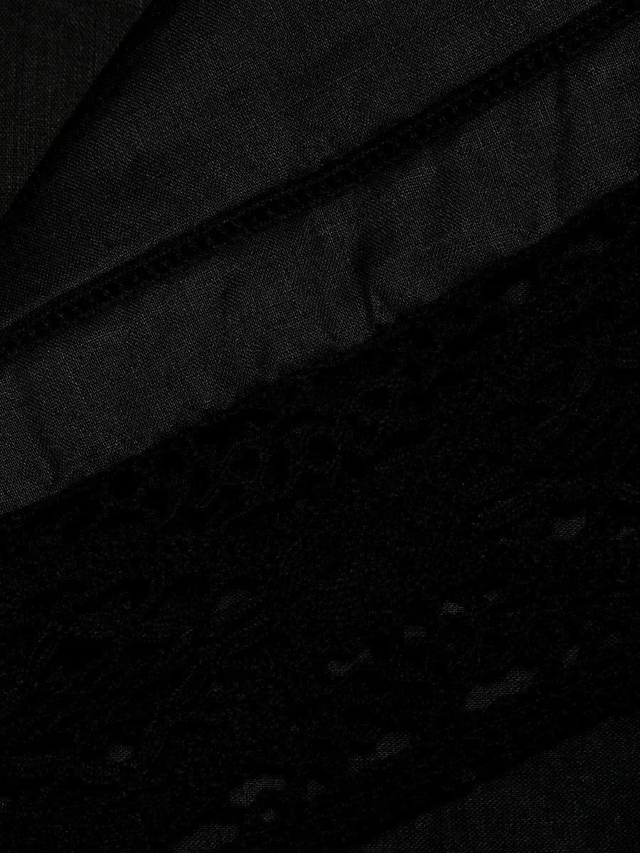 Frame Women's The Heirloom Lace-Trim Minidress | Thumbnail 7