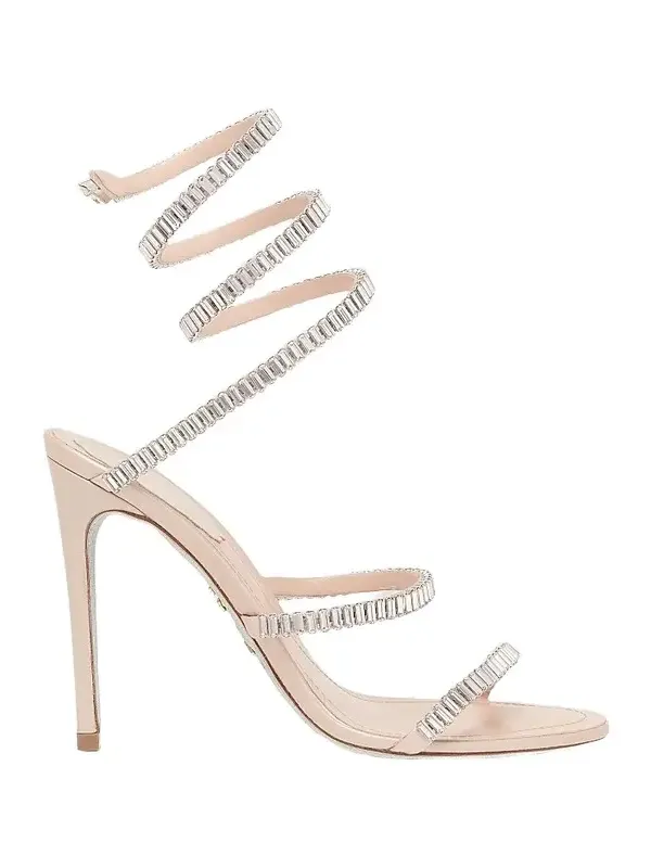 Women's Spark Cleo 105MM Leather Wrap Sandals