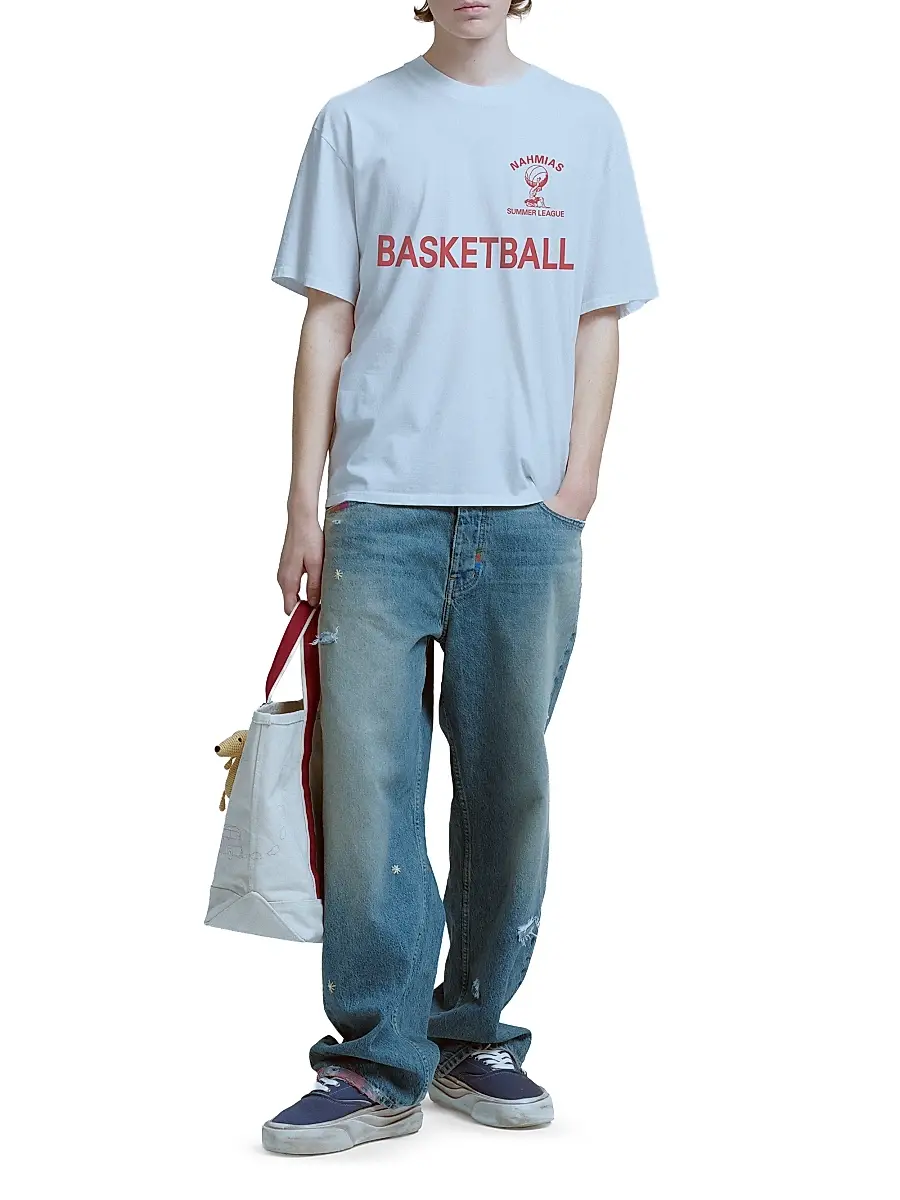 Nahmias Men's Youth Cotton T-Shirt | Thumbnail 2 Nahmias Men's Youth Cotton T-Shirt | Thumbnail 2