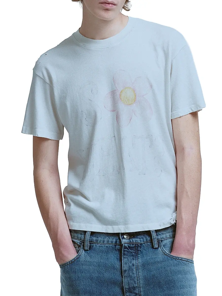 Nahmias Men's So What Fitted Cotton T-Shirt | Thumbnail 5