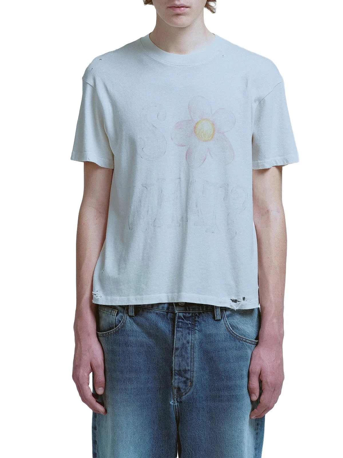 Men's So What Fitted Cotton T-Shirt Men's So What Fitted Cotton T-Shirt