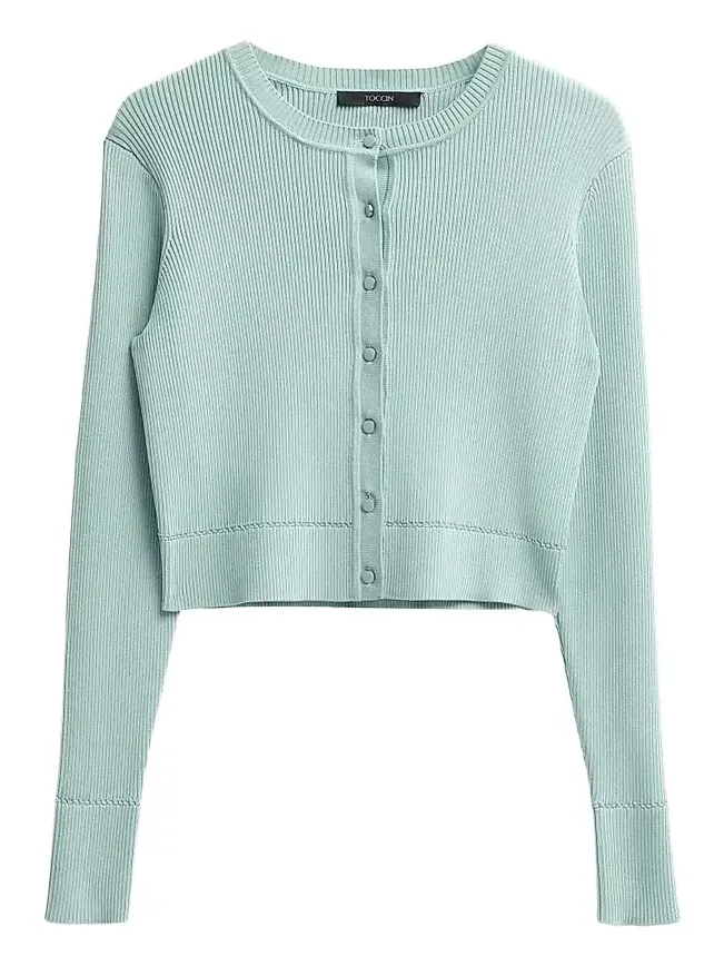 Women's Zoe Fitted Crop Cardigan