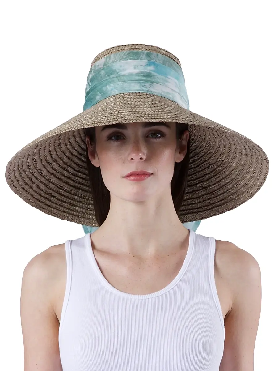 Eugenia Kim Women's Mirabel Wide-Brim Straw Sun Hat | Thumbnail 2 Eugenia Kim Women's Mirabel Wide-Brim Straw Sun Hat | Thumbnail 2