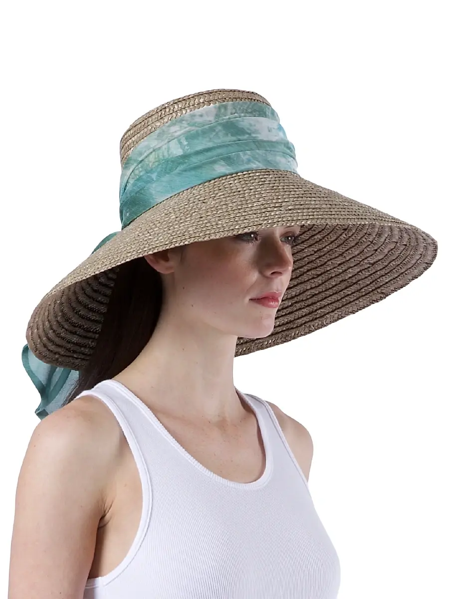 Eugenia Kim Women's Mirabel Wide-Brim Straw Sun Hat | Thumbnail 3 Eugenia Kim Women's Mirabel Wide-Brim Straw Sun Hat | Thumbnail 3