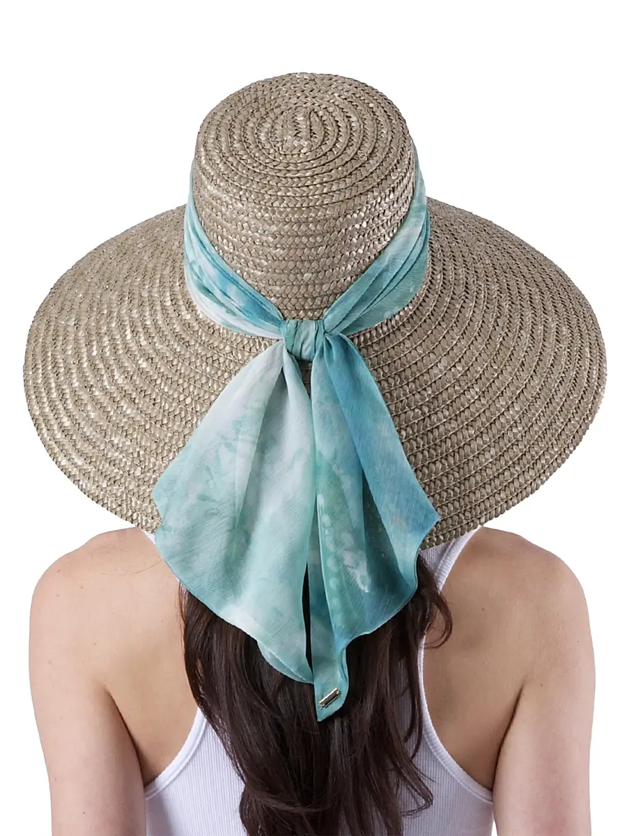 Eugenia Kim Women's Mirabel Wide-Brim Straw Sun Hat | Thumbnail 5 Eugenia Kim Women's Mirabel Wide-Brim Straw Sun Hat | Thumbnail 5