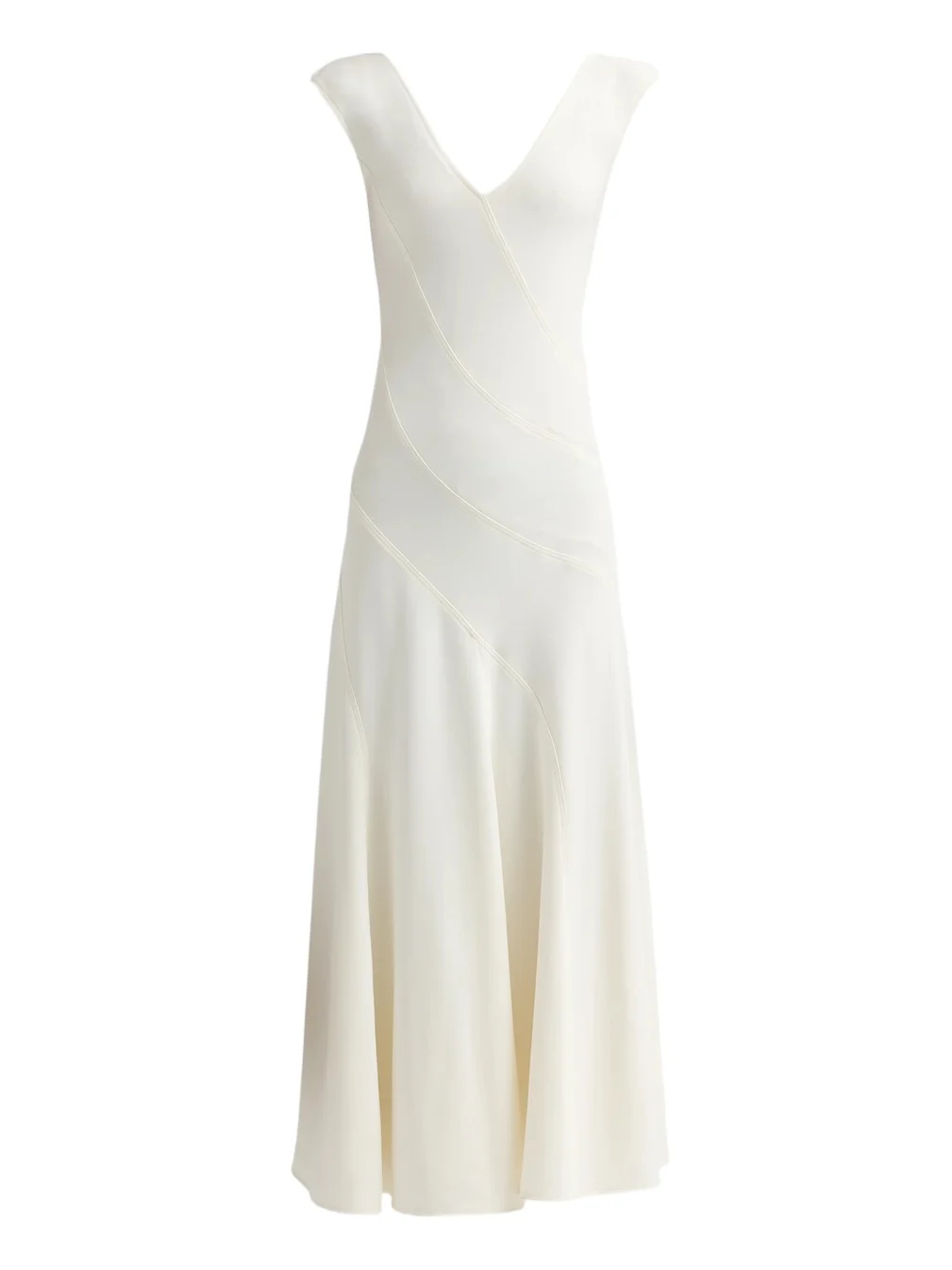Proenza Schouler Women's Romana Double-Face Crepe Midi-Dress