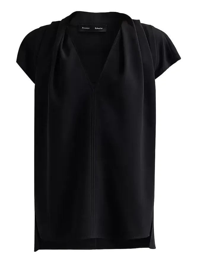 Women's Ranli Double-Faced Crepe Top