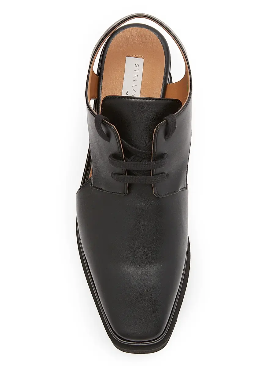 Stella McCartney Women's Elyse 75MM Cut-Out Platform Derbys | Thumbnail 4 Stella McCartney Women's Elyse 75MM Cut-Out Platform Derbys | Thumbnail 4