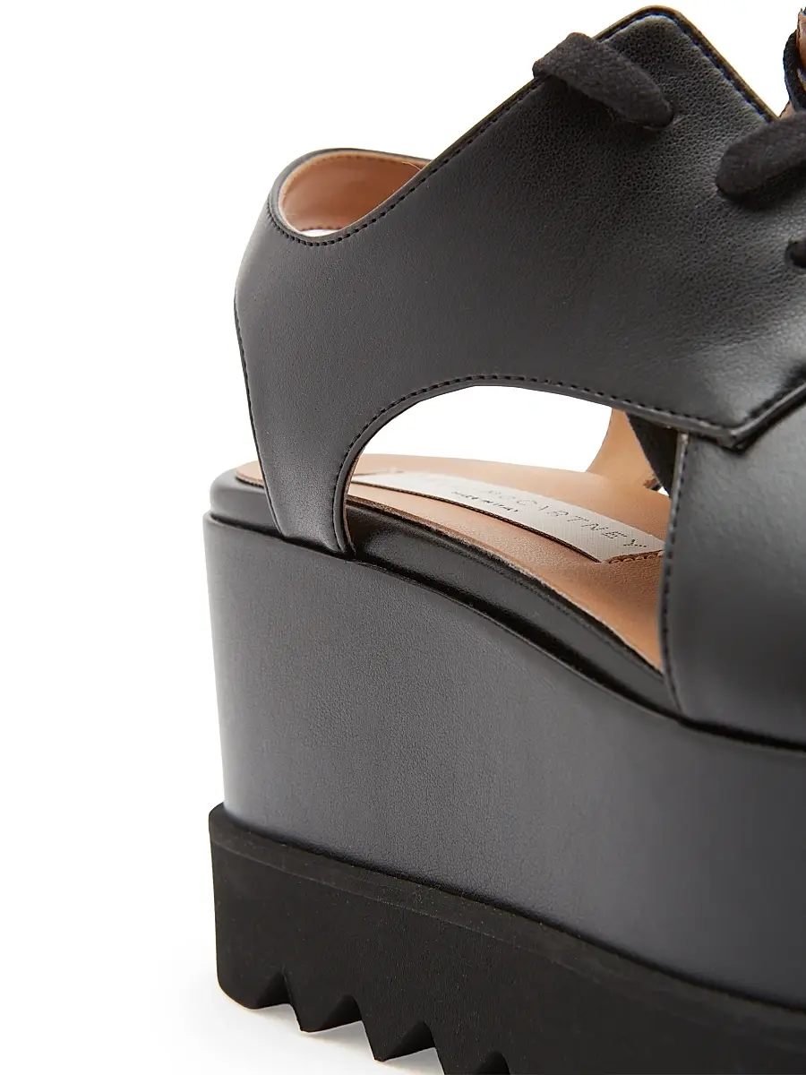 Stella McCartney Women's Elyse 75MM Cut-Out Platform Derbys | Thumbnail 5 Stella McCartney Women's Elyse 75MM Cut-Out Platform Derbys | Thumbnail 5