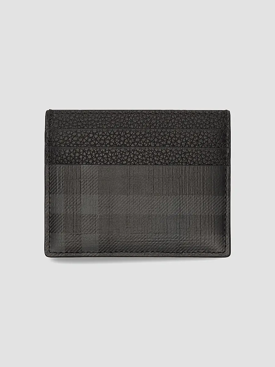 Burberry Men's City Check Card Case | Thumbnail 2 Burberry Men's City Check Card Case | Thumbnail 2