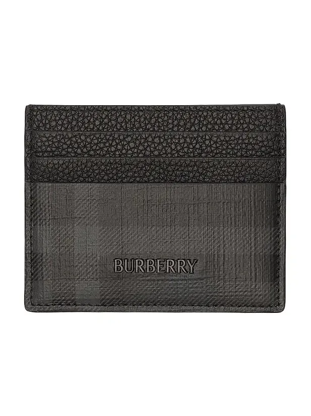 Men's City Check Card Case