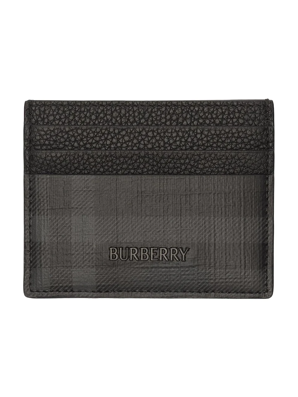 Men's City Check Card Case Men's City Check Card Case