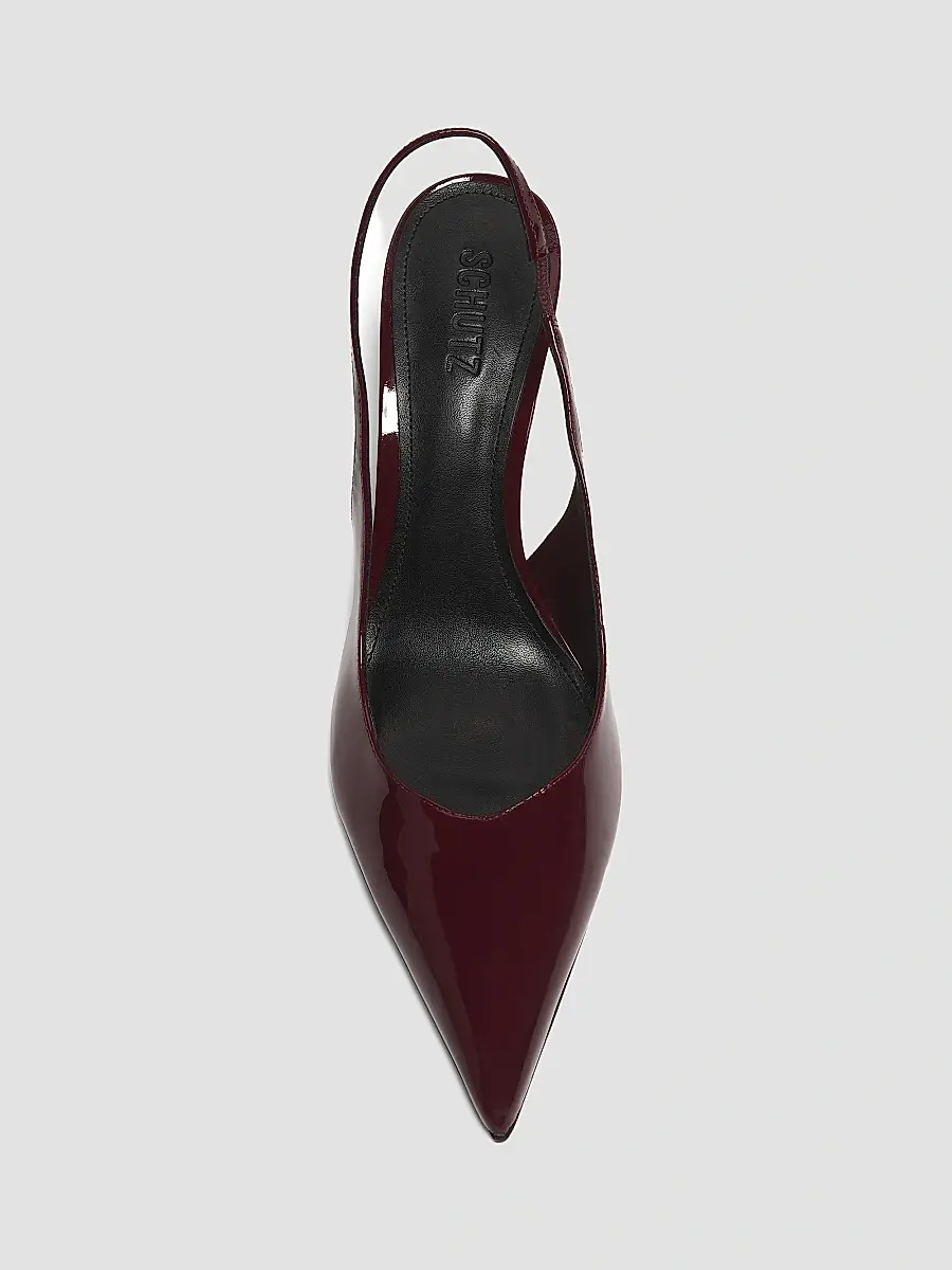 Schutz Women's Lexi 90MM Patent Leather Slingback Pumps | Thumbnail 4 Schutz Women's Lexi 90MM Patent Leather Slingback Pumps | Thumbnail 4