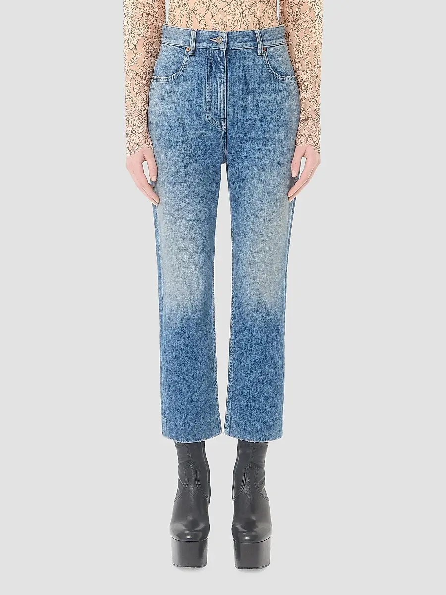 Valentino Women's Denim Pants | Thumbnail 3 Valentino Women's Denim Pants | Thumbnail 3