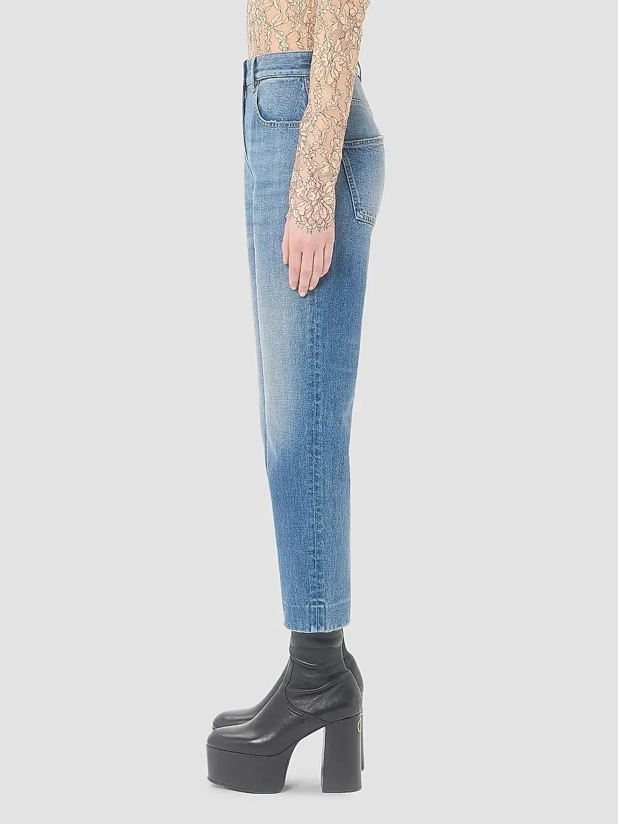 Valentino Women's Denim Pants | Thumbnail 4 Valentino Women's Denim Pants | Thumbnail 4