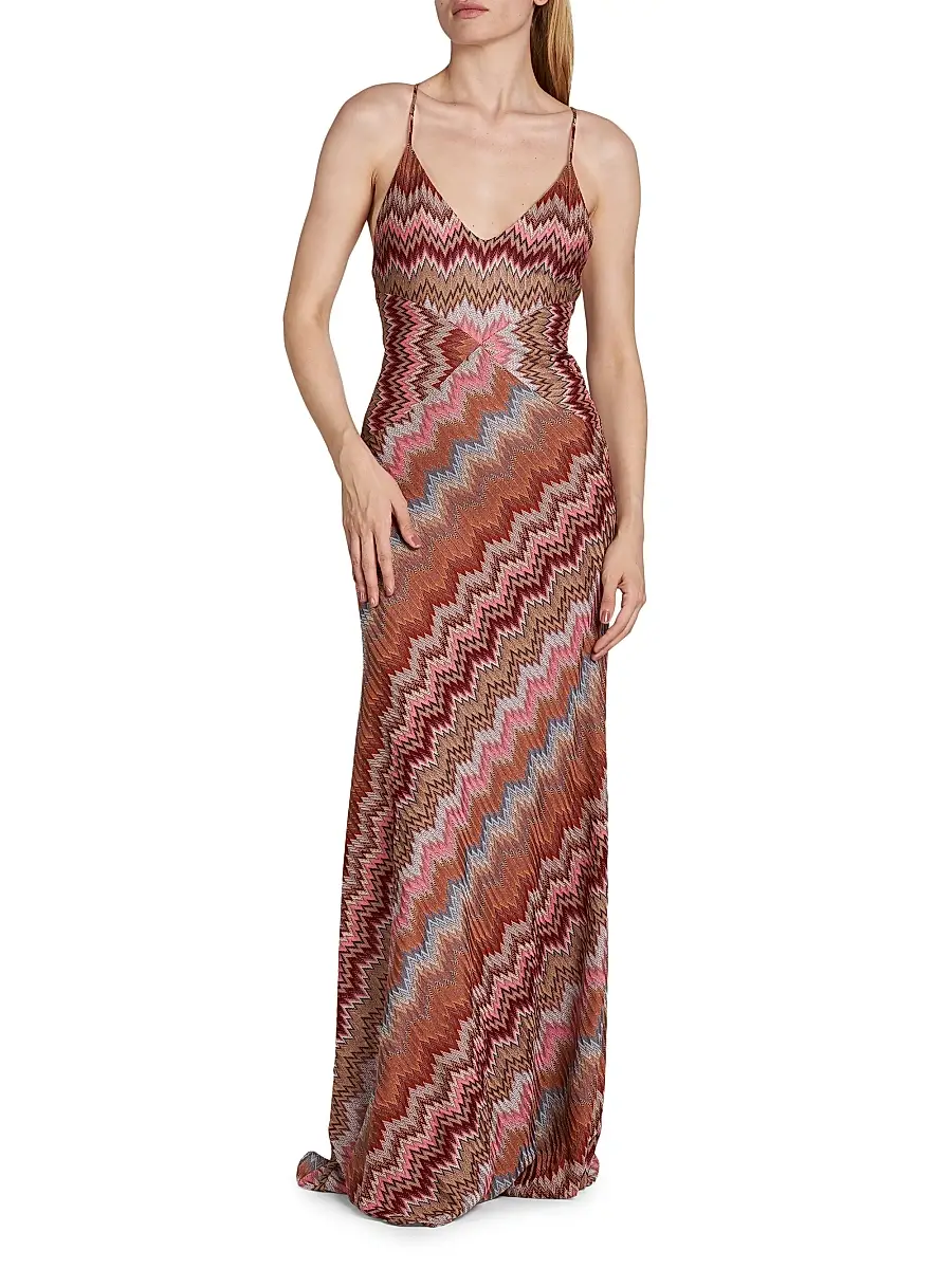Missoni Women's Snake Chevron Gown | Thumbnail 2 Missoni Women's Snake Chevron Gown | Thumbnail 2