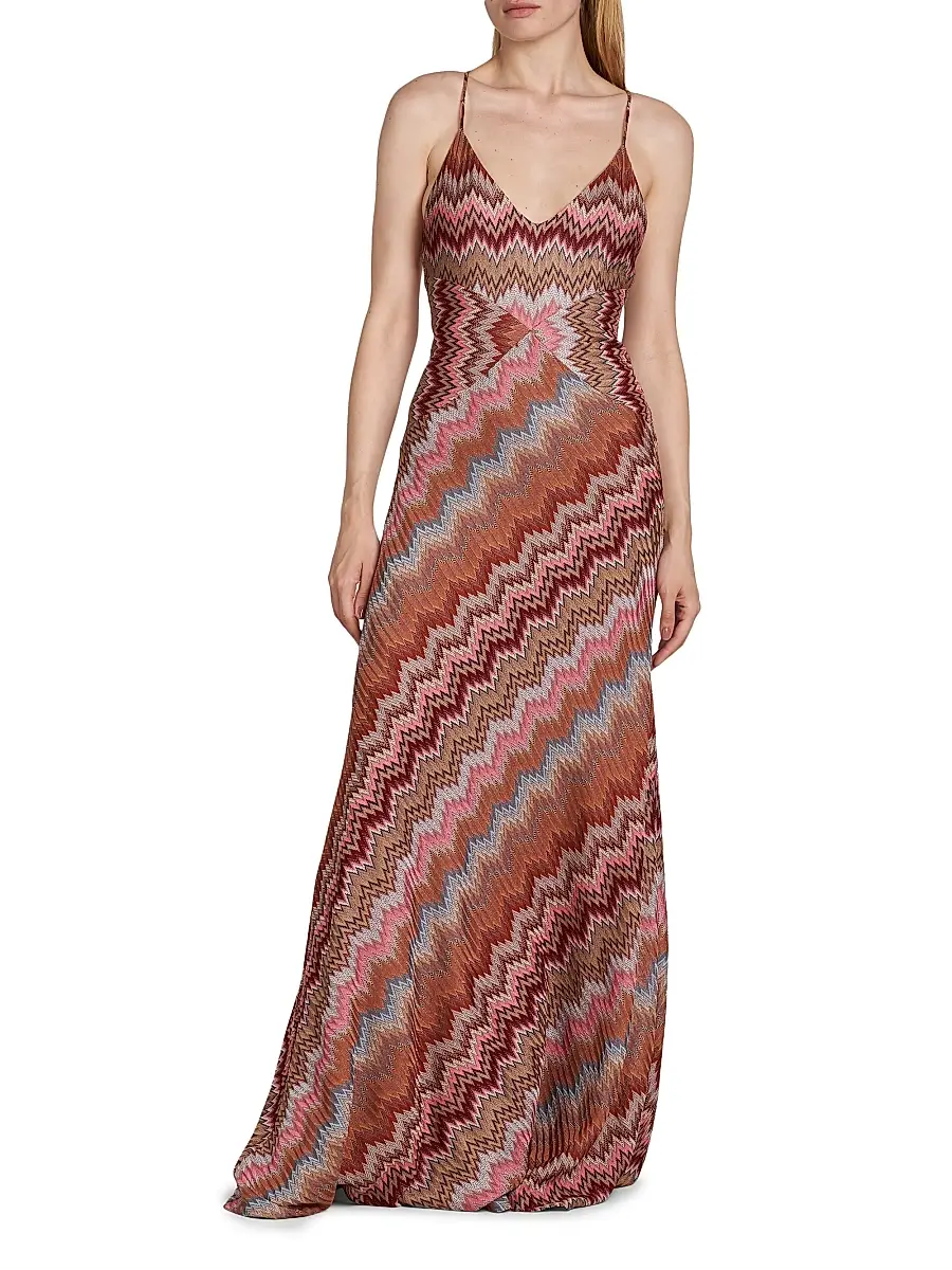 Missoni Women's Snake Chevron Gown | Thumbnail 3 Missoni Women's Snake Chevron Gown | Thumbnail 3