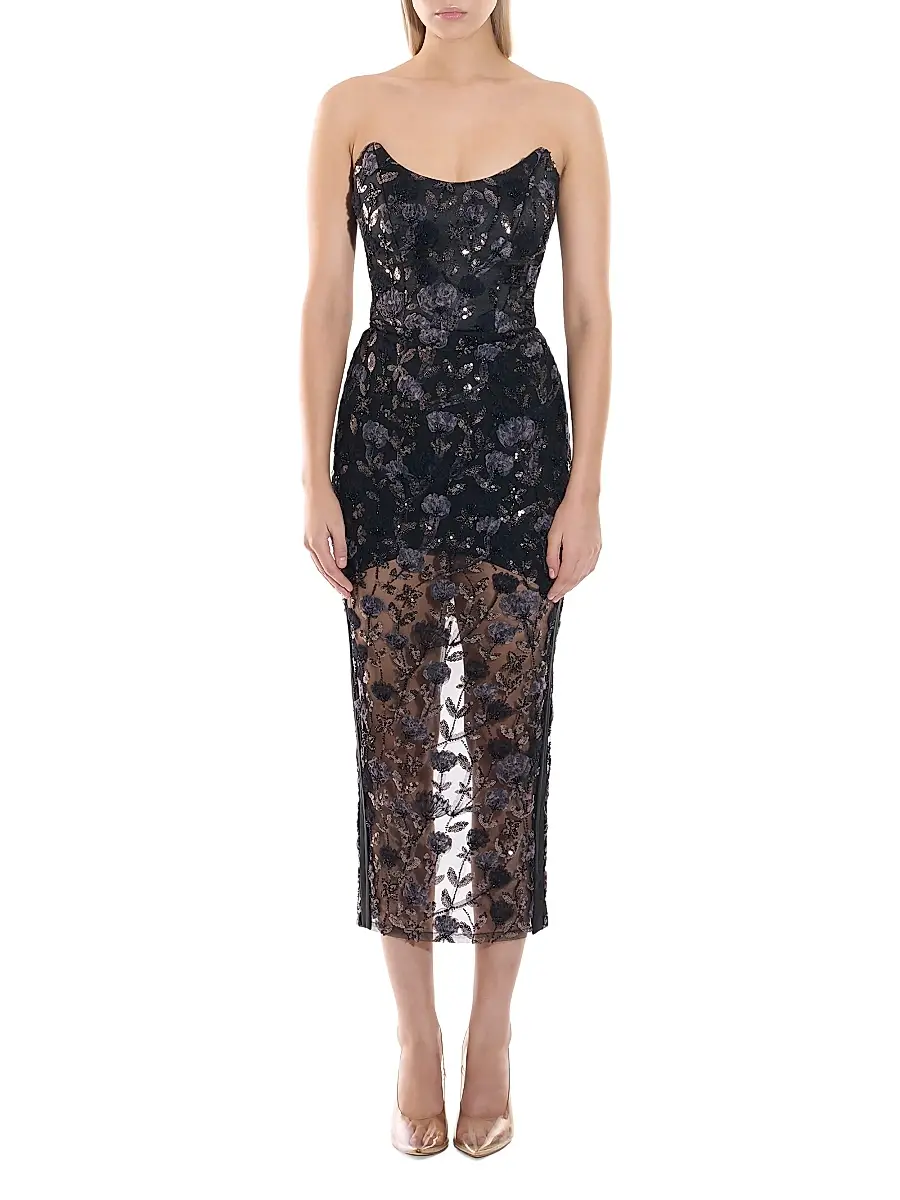 Zhivago Women's Roses & Their Ashes Cocktail Dress | Thumbnail 3 Zhivago Women's Roses & Their Ashes Cocktail Dress | Thumbnail 3