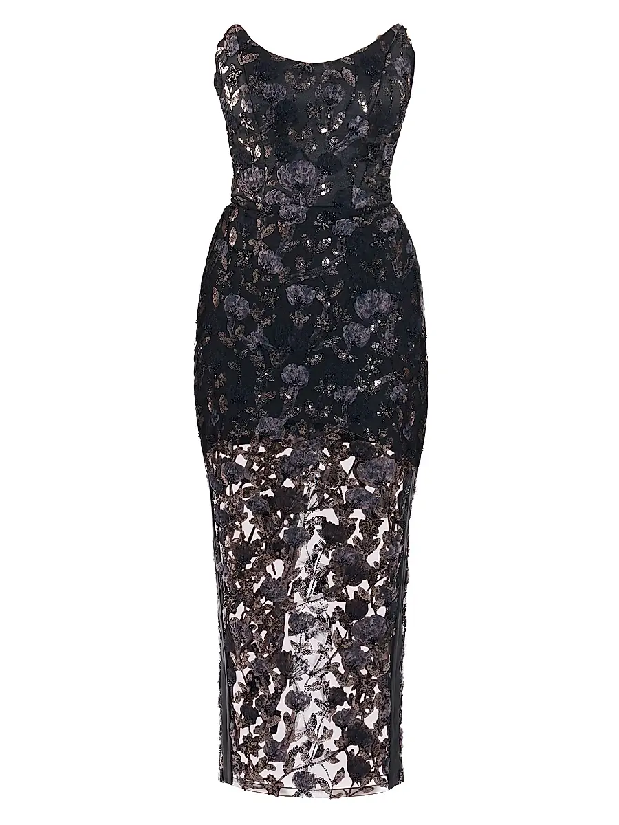 Zhivago Women's Roses & Their Ashes Cocktail Dress - Black | Image 1 Zhivago Women's Roses & Their Ashes Cocktail Dress - Black | Image 1