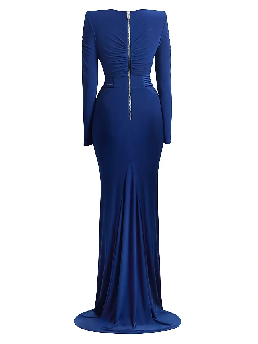Zhivago Women's The Bloom Gathered Jersey Gown | Thumbnail 2 Zhivago Women's The Bloom Gathered Jersey Gown | Thumbnail 2