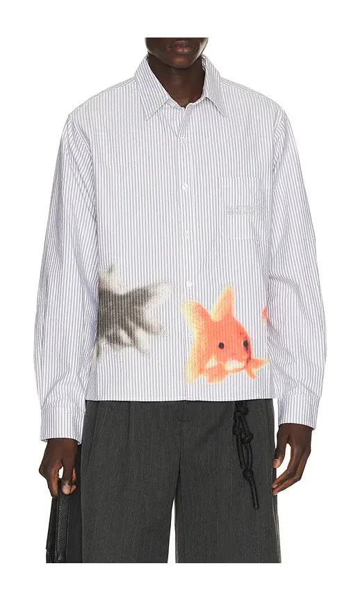 VANDYTHEPINK Goldfish Button Down Shirt | Thumbnail 13