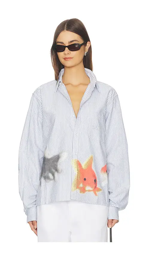 VANDYTHEPINK Goldfish Button Down Shirt | Thumbnail 15