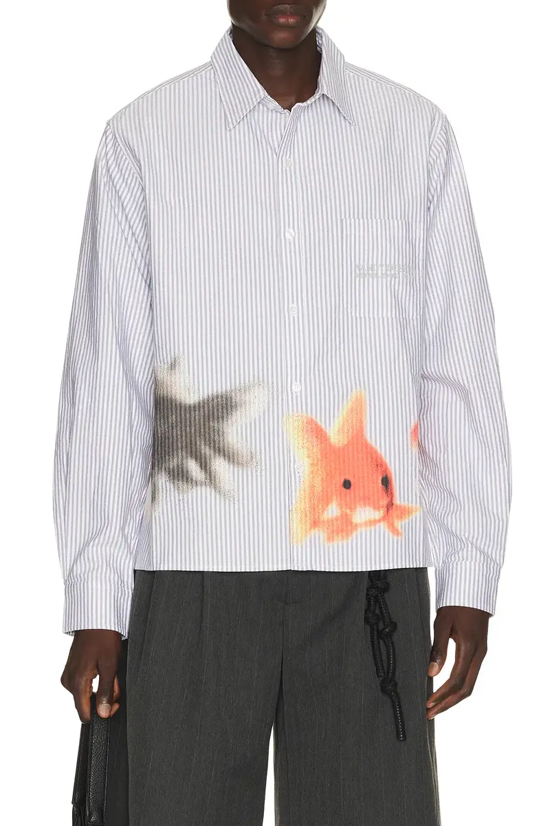 VANDYTHEPINK Goldfish Button Down Shirt | Thumbnail 7