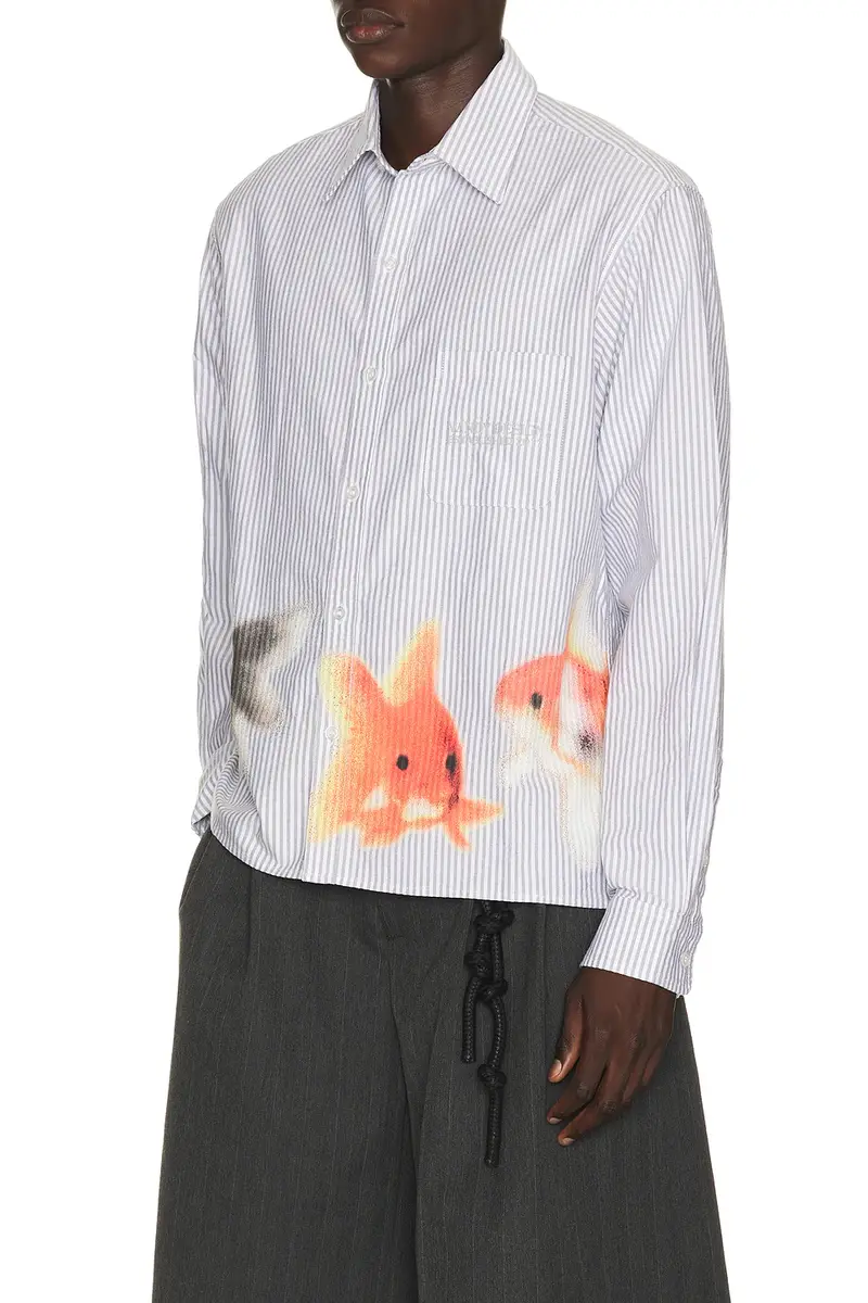 VANDYTHEPINK Goldfish Button Down Shirt | Thumbnail 8