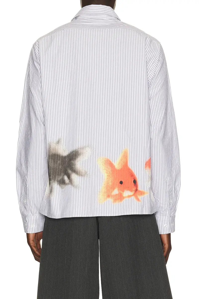VANDYTHEPINK Goldfish Button Down Shirt | Thumbnail 9