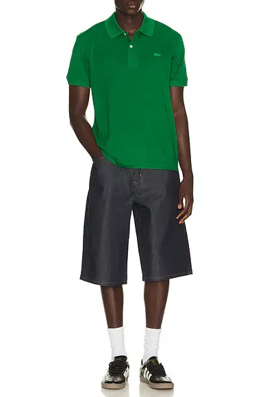 Lacoste Runway Classic Fit Silk Pique Polo Shirt | Thumbnail 3 Lacoste Runway Classic Fit Silk Pique Polo Shirt | Thumbnail 3