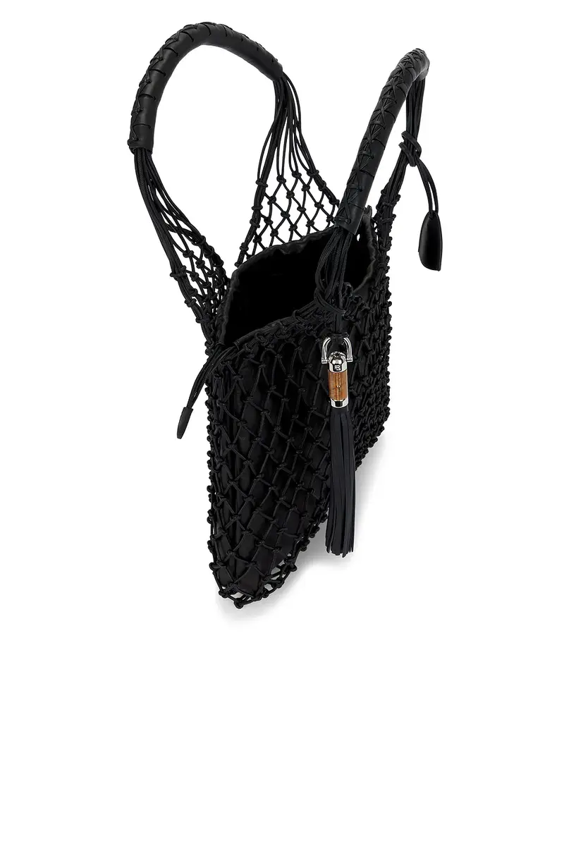 Ralph Lauren Collection Macrame Tote Bag | Thumbnail 11
