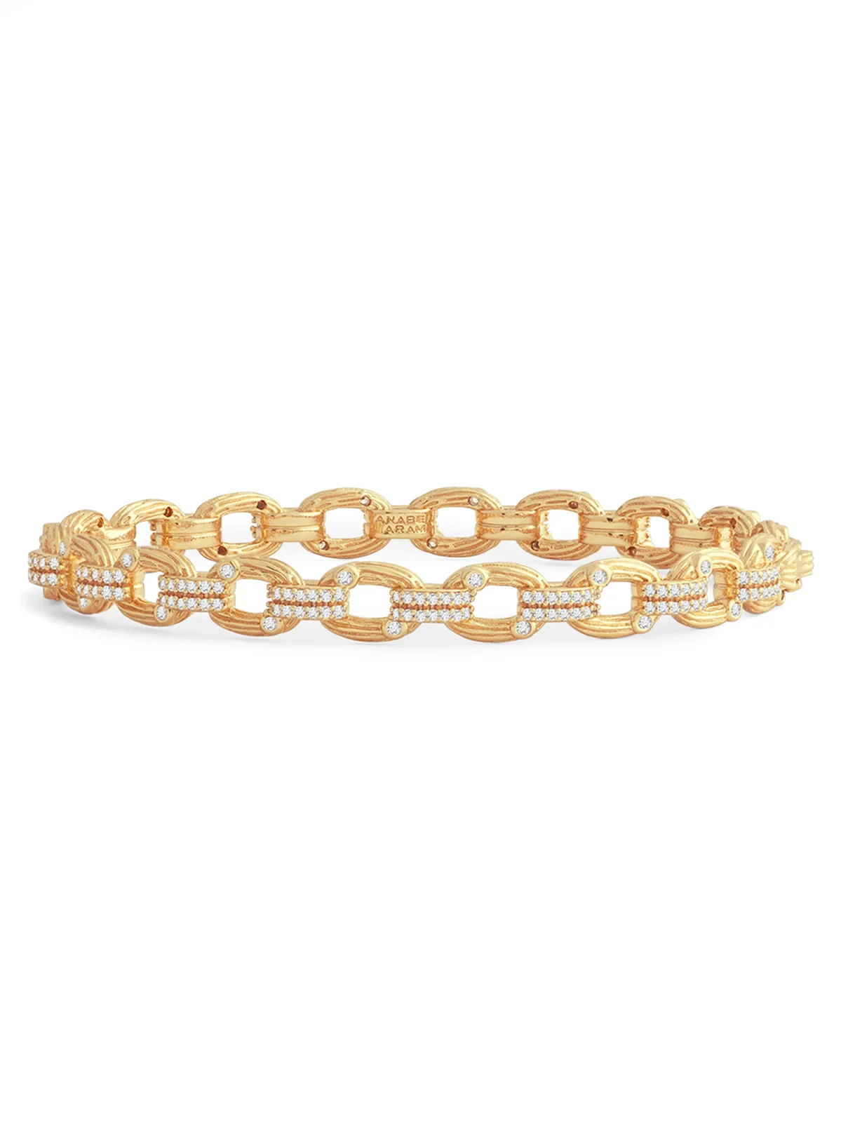 Anabel Aram Women's Enchanted Forest 18K-Gold-Plated & Cubic Zirconia Chain Bracelet