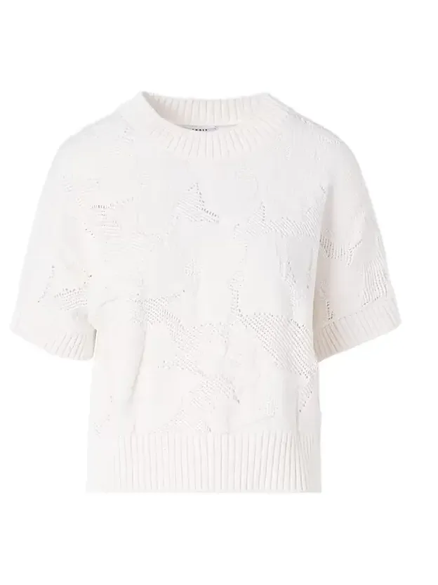 Women's Textured Knit Wool Sweater Women's Textured Knit Wool Sweater