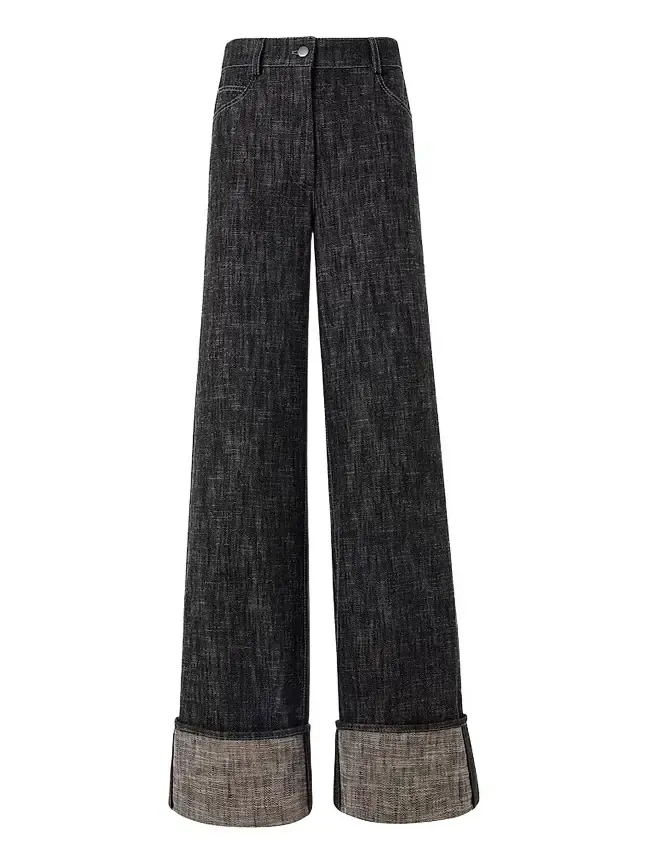 Women's Cooper Washed Cuffed Jeans