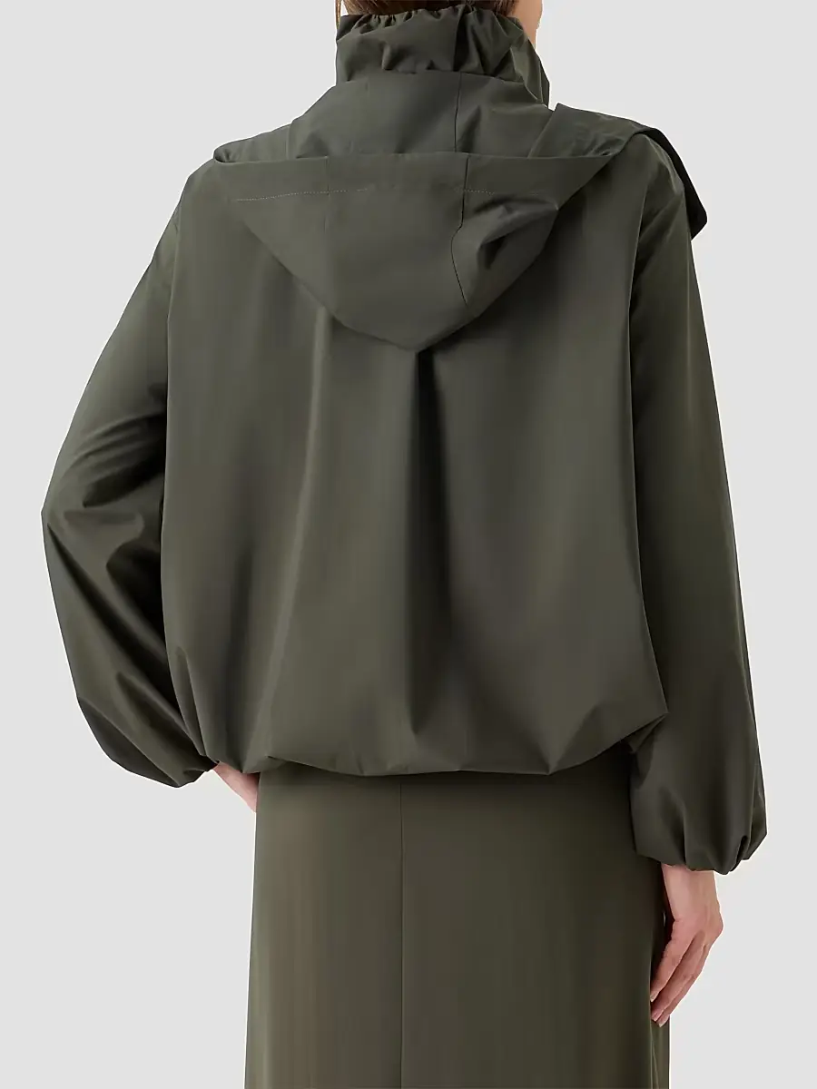 Akris punto Women's Short Parachute Taffeta Parka | Thumbnail 3 Akris punto Women's Short Parachute Taffeta Parka | Thumbnail 3
