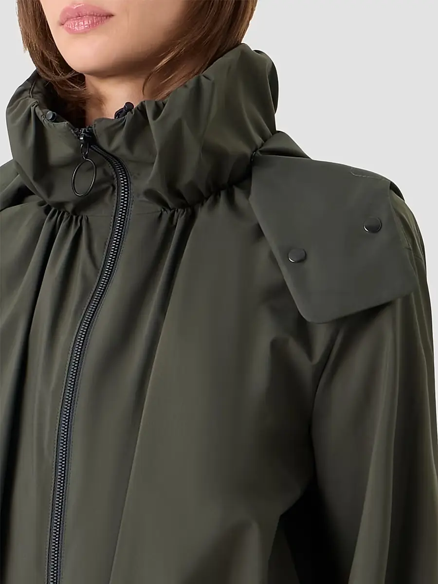 Akris punto Women's Short Parachute Taffeta Parka | Thumbnail 5 Akris punto Women's Short Parachute Taffeta Parka | Thumbnail 5