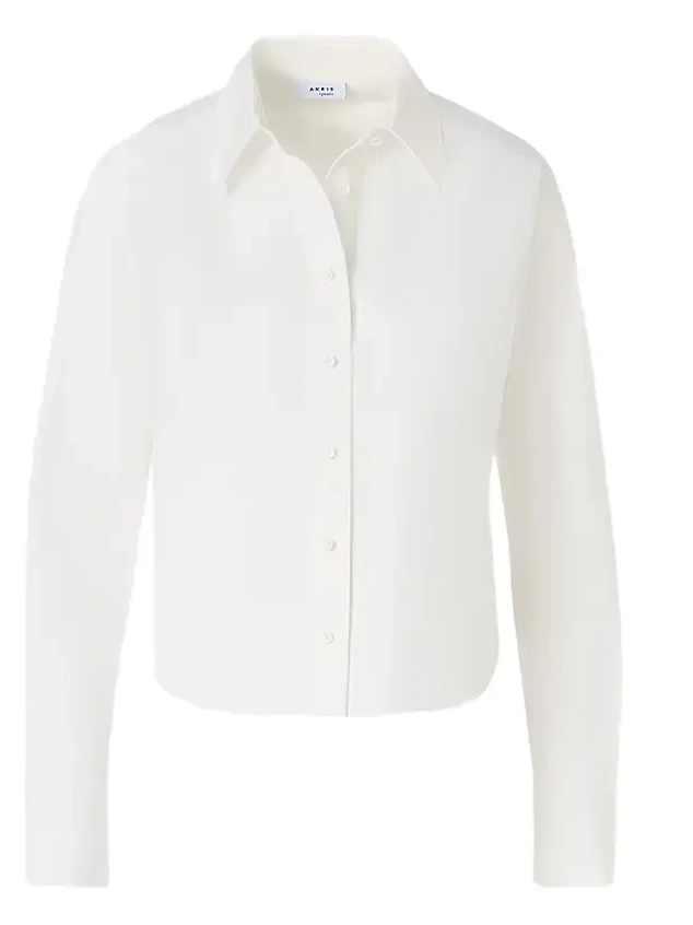 Women's Cotton Poplin Crop Shirt Women's Cotton Poplin Crop Shirt