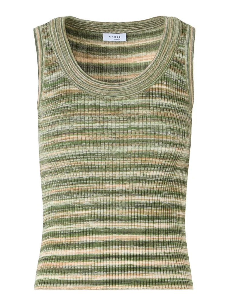 Akris punto Women's Space Dye Wool Tank