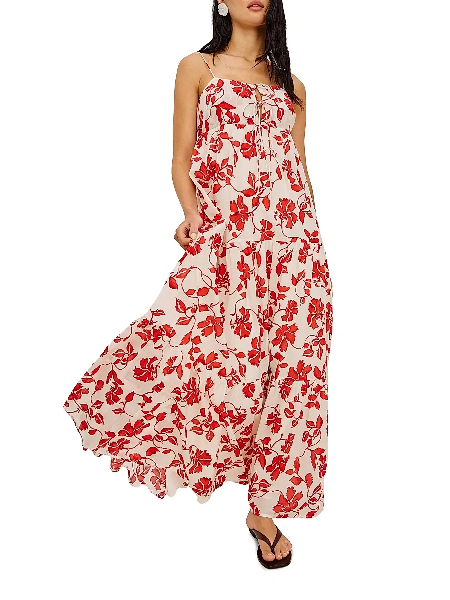 RAILS Women's Mica Jasmine Floral Cotton Maxi Dress | Thumbnail 2 RAILS Women's Mica Jasmine Floral Cotton Maxi Dress | Thumbnail 2