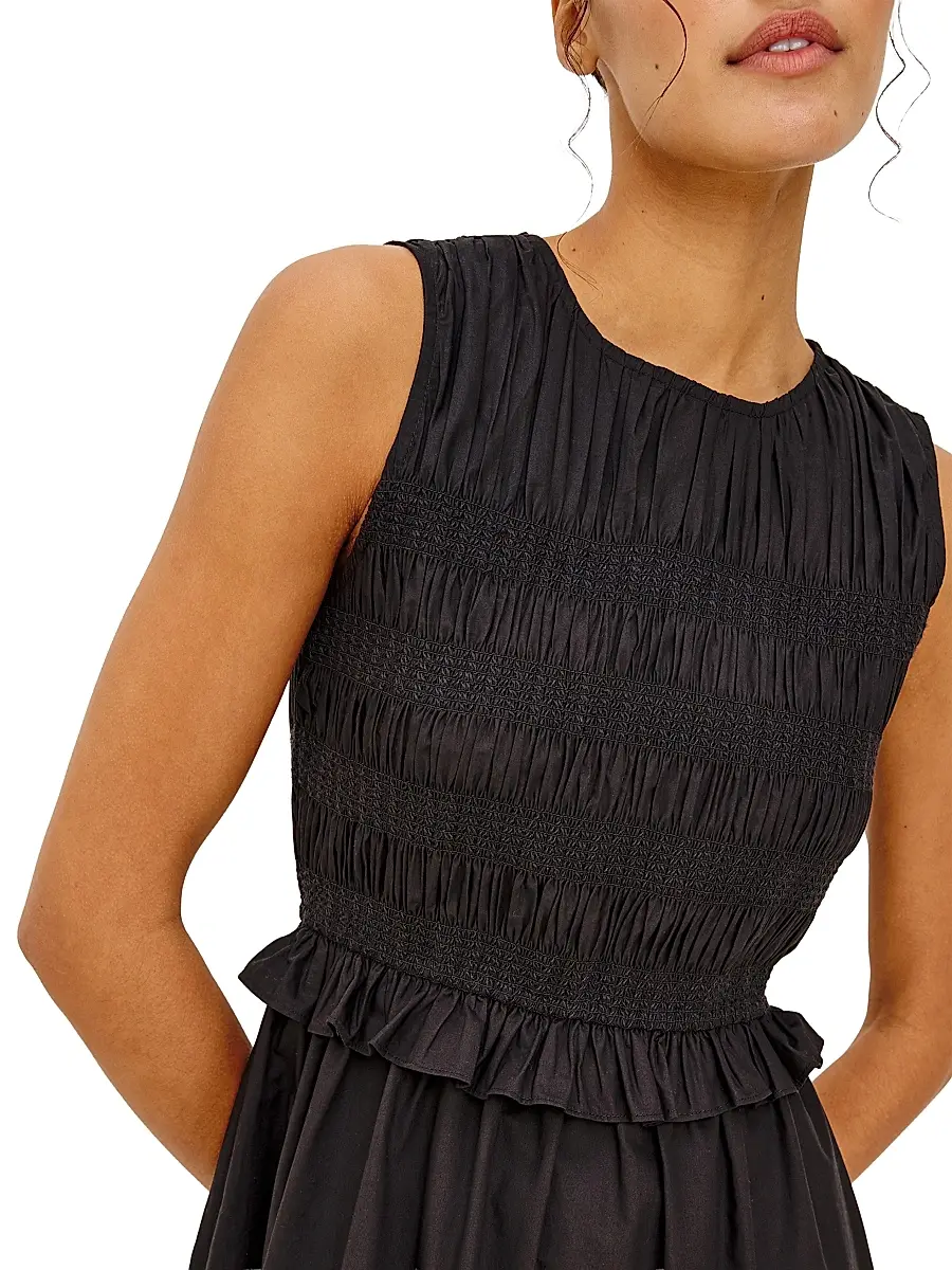 RAILS Women's Rialto Smocked Midi-Dress | Thumbnail 7