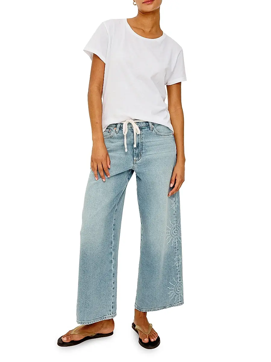 RAILS Women's Angeleno Cotton Crop Jeans | Thumbnail 2
