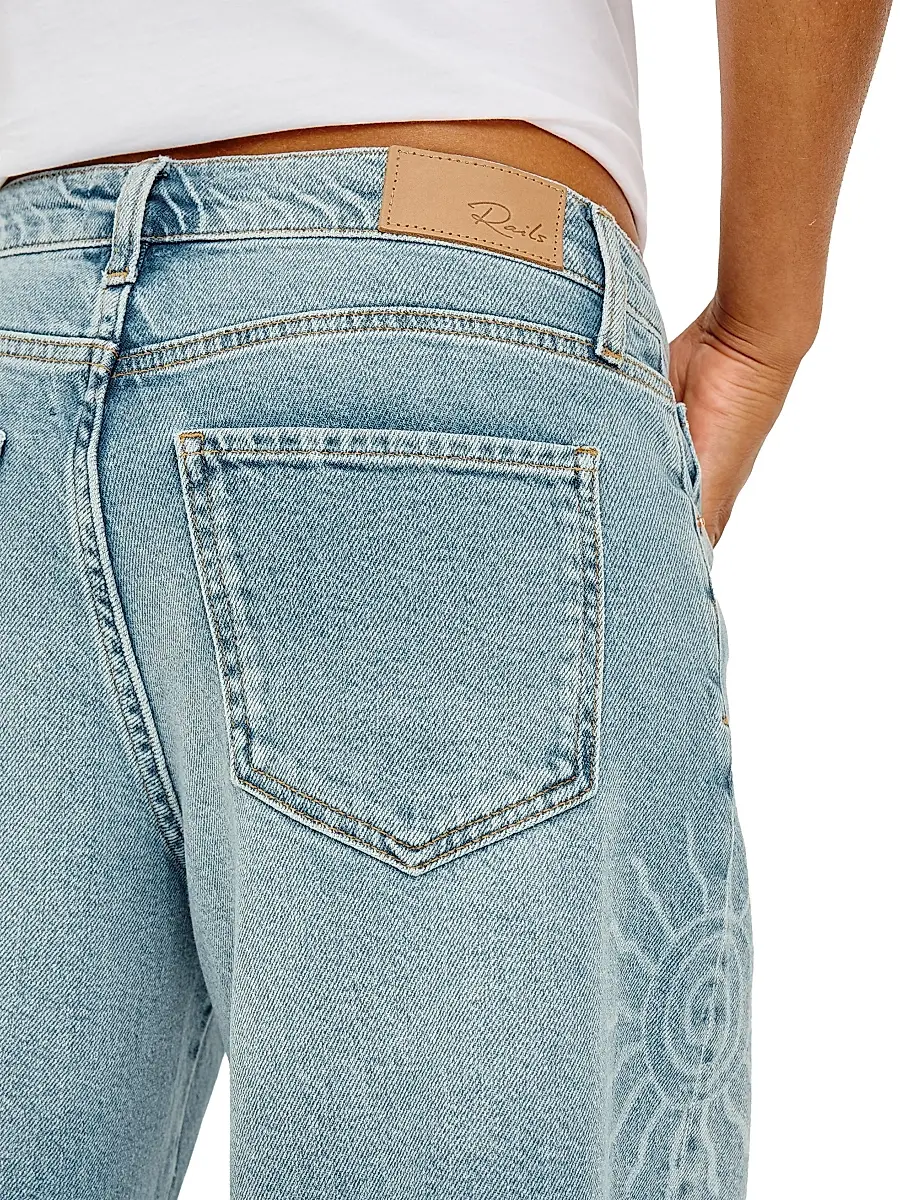 RAILS Women's Angeleno Cotton Crop Jeans | Thumbnail 6