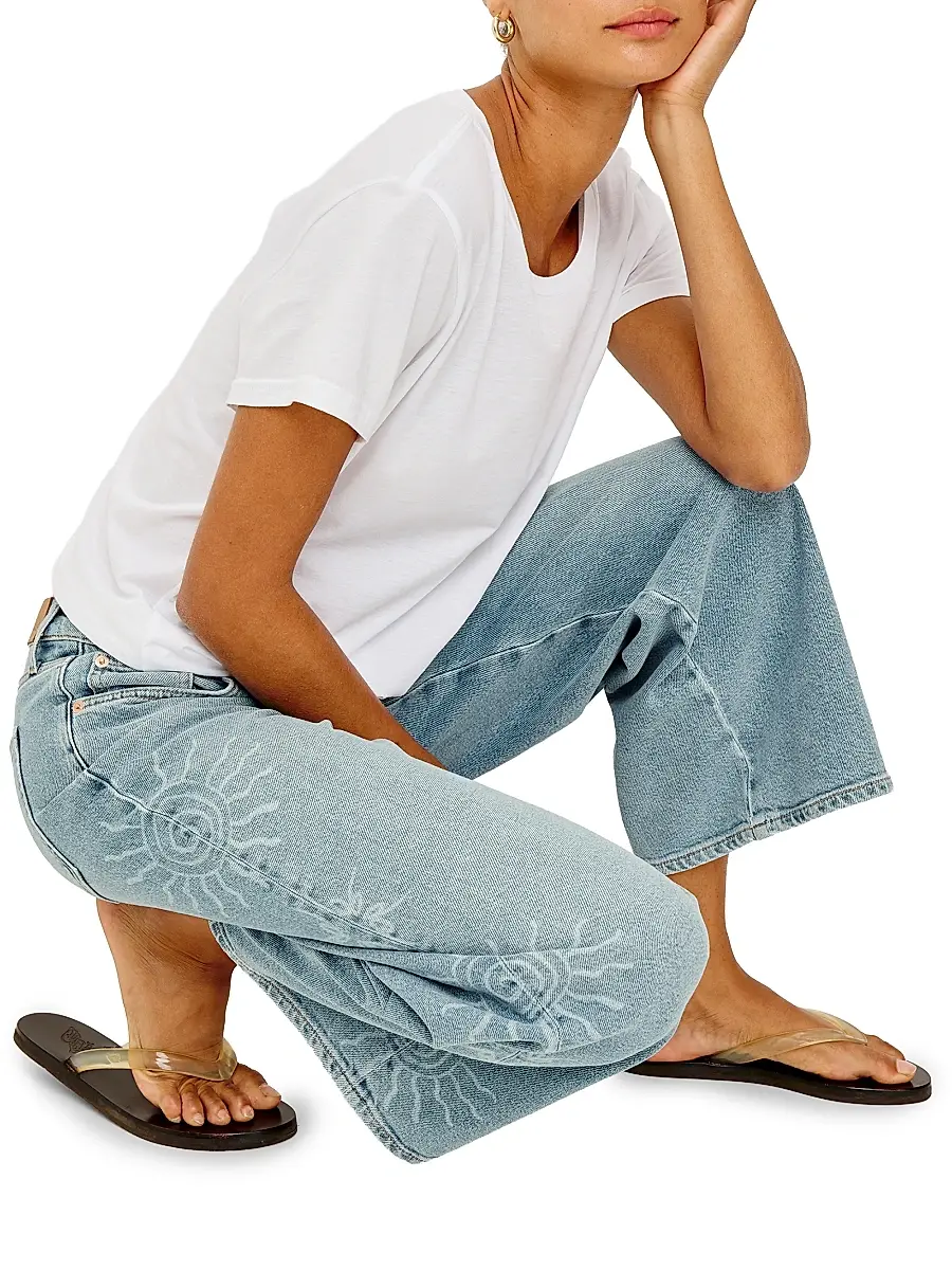 RAILS Women's Angeleno Cotton Crop Jeans | Thumbnail 8