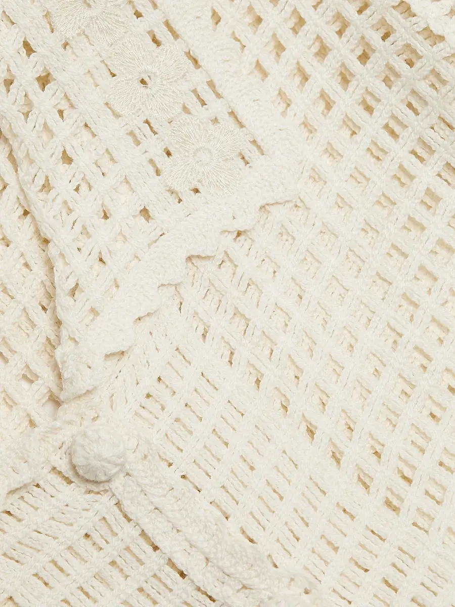 Frame Women's The Crochet Short-Sleeve Top | Thumbnail 7