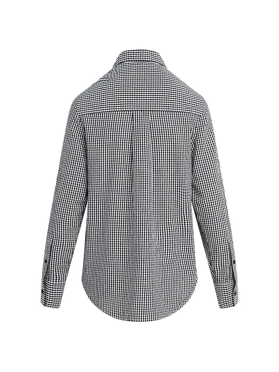 Favorite Daughter Women's The Boyfriend Gingham Check Cotton Shirt | Thumbnail 3 Favorite Daughter Women's The Boyfriend Gingham Check Cotton Shirt | Thumbnail 3